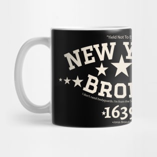 New York Bronx 'Yield to the Evil' Logo Shirt - Urban Streetwear Collection Mug